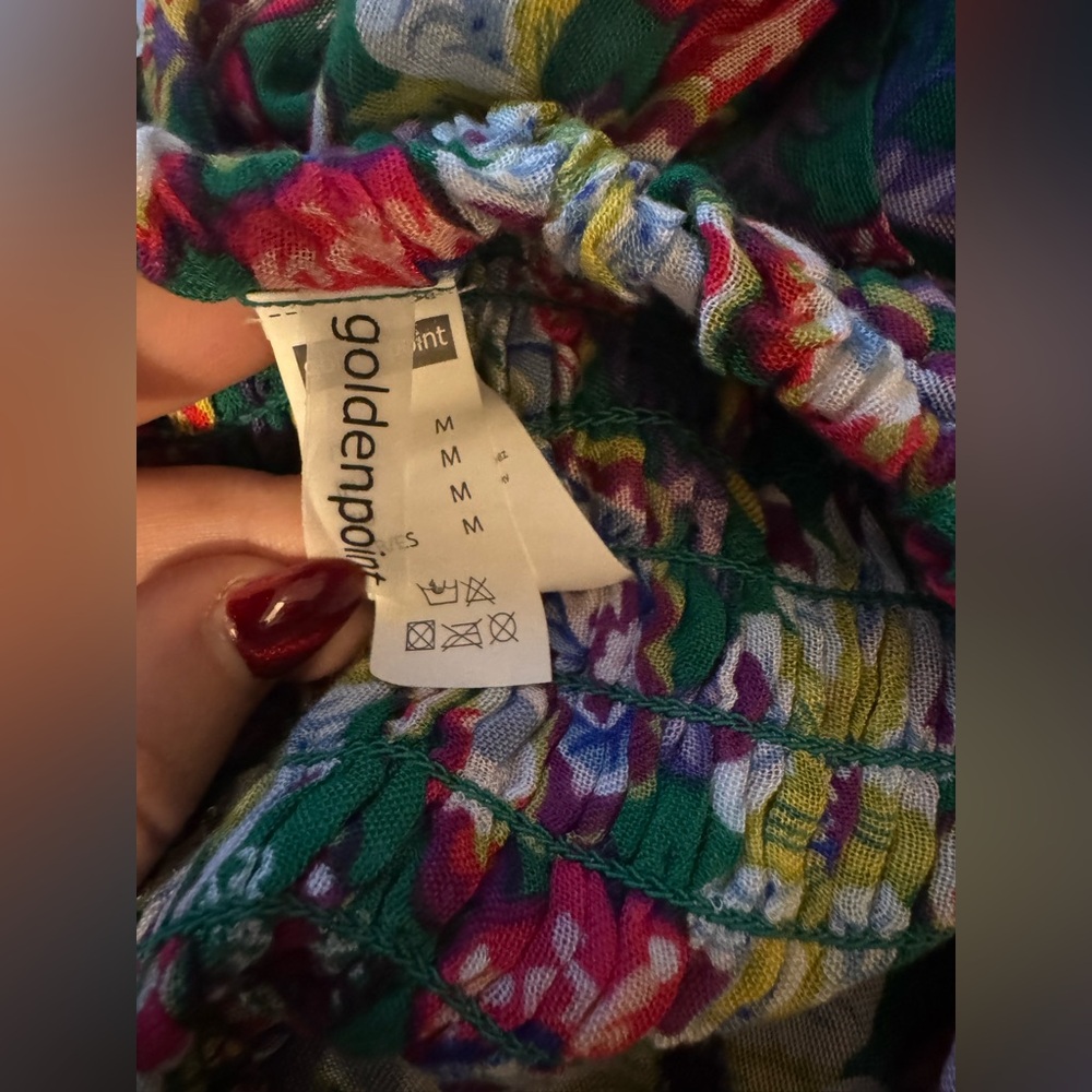 Golden Point Boho Maxi Dress - Picture 5 of 6